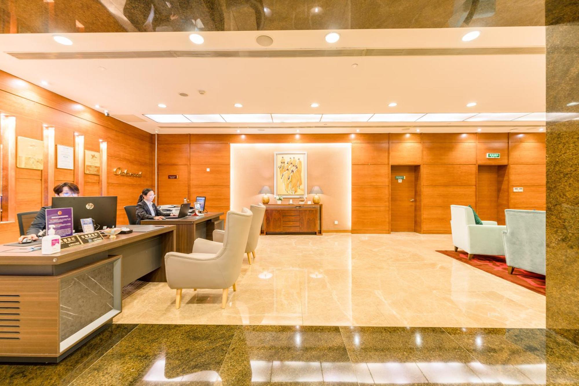 Oakwood Residence Shanghai Bagian luar foto